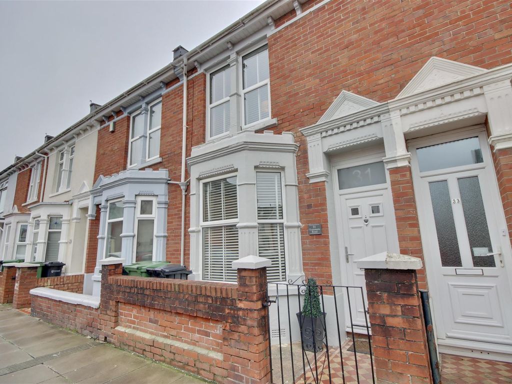 3 bed terraced house for sale in Tranmere Road, Southsea PO4, £275,000