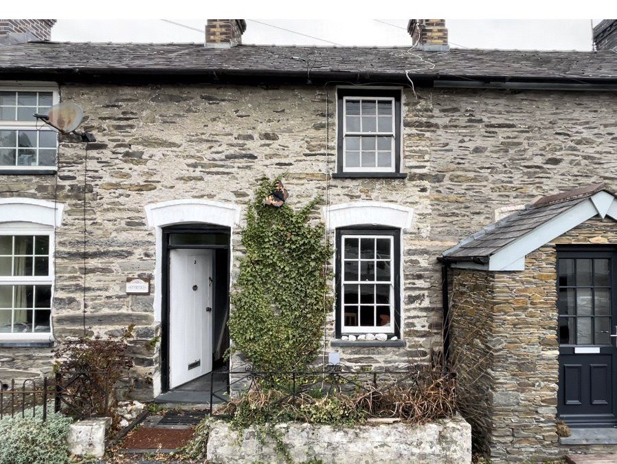 2 bed terraced house for sale in Cwrt, Pennal, Machynlleth, Gwynedd