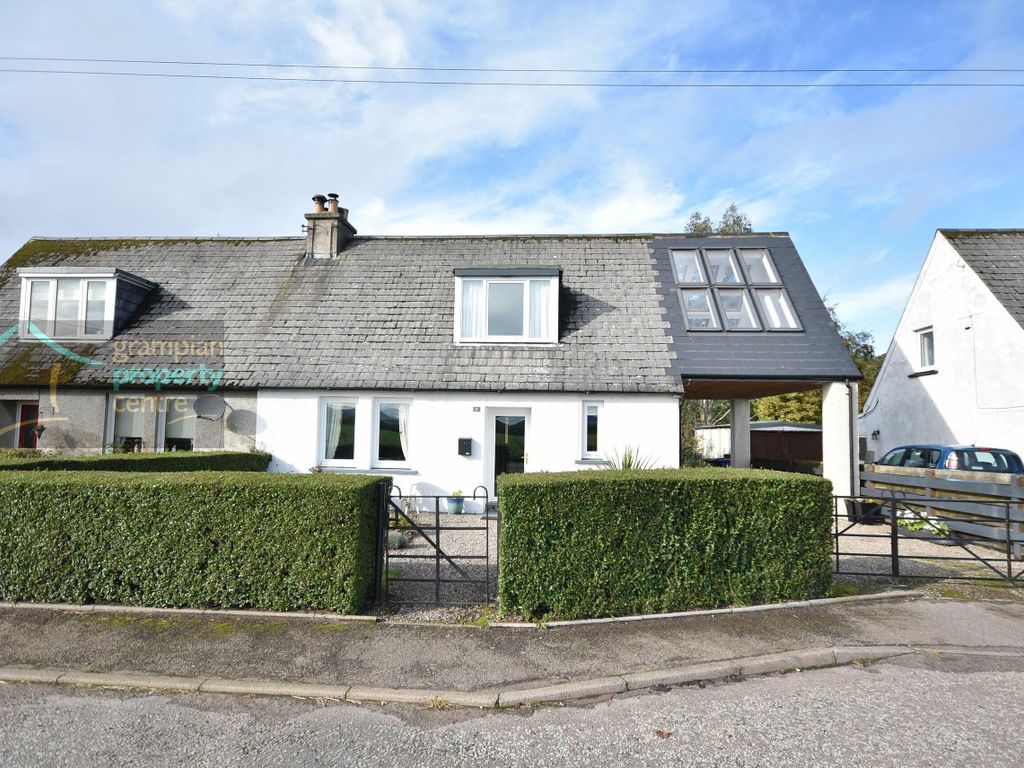 3 bed semidetached house for sale in County Houses, Miltonduff, Elgin