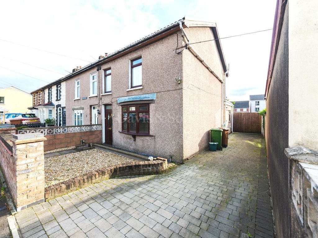 2 bed end terrace house for sale in Trafalgar Street, Risca, Newport