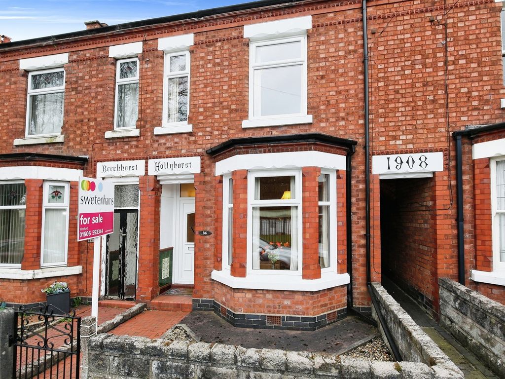 2 bed terraced house for sale in St. Road, Winsford CW7, £