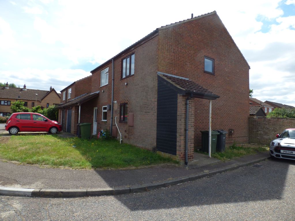 2 bed end terrace house to rent in Stone Breck, New Costessey, Norwich