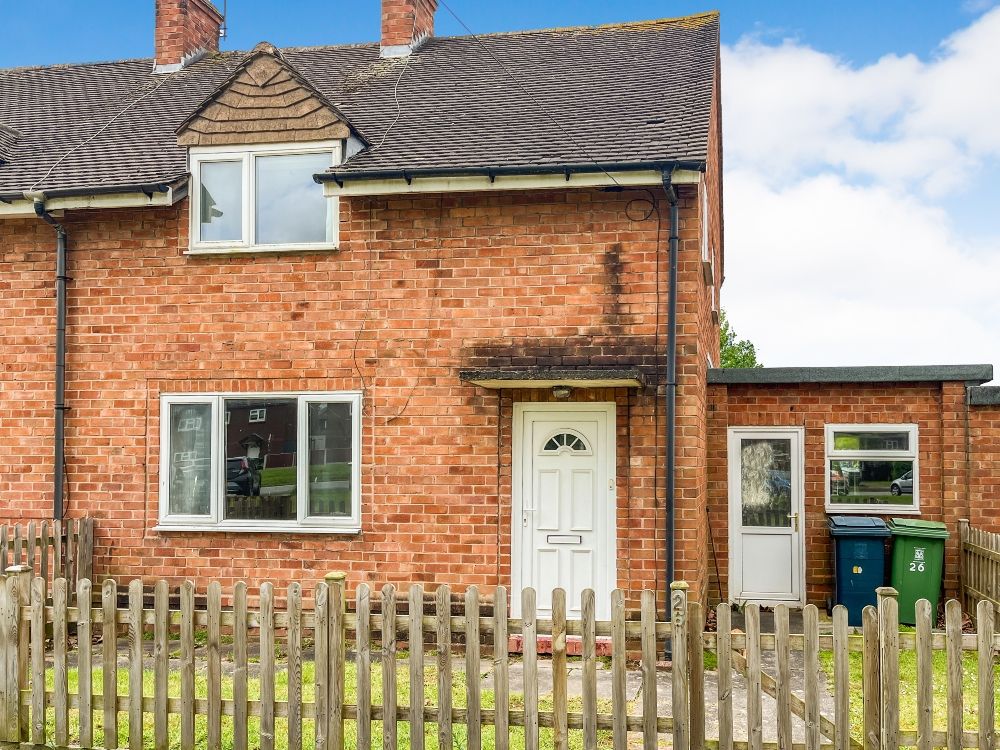 1 bed terraced house for sale in Broughton Road, Shrewsbury SY1, £