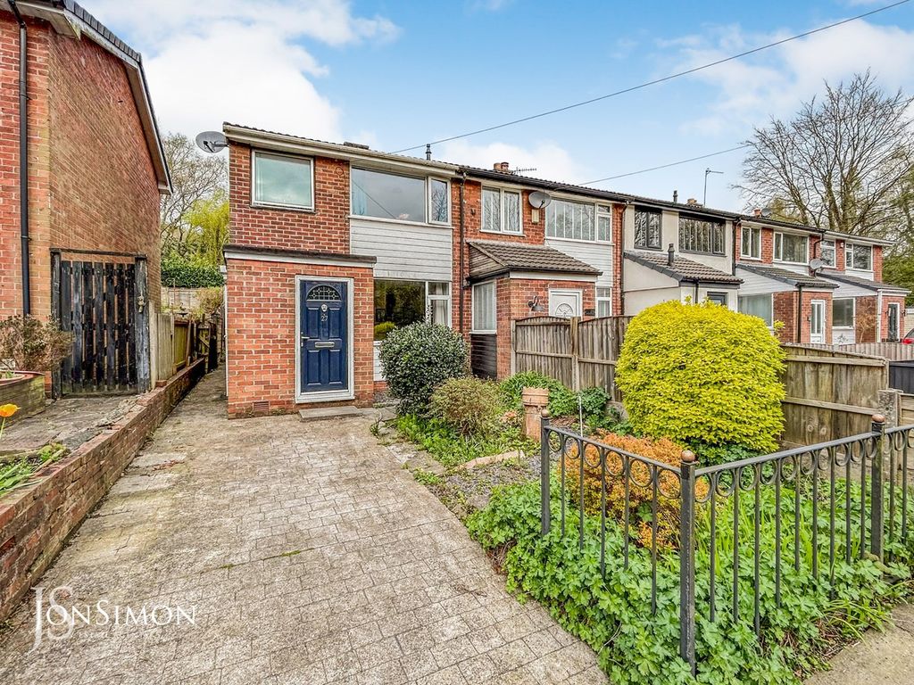 3 bed town house for sale in Waterside Road, Summerseat, Bury BL9, £