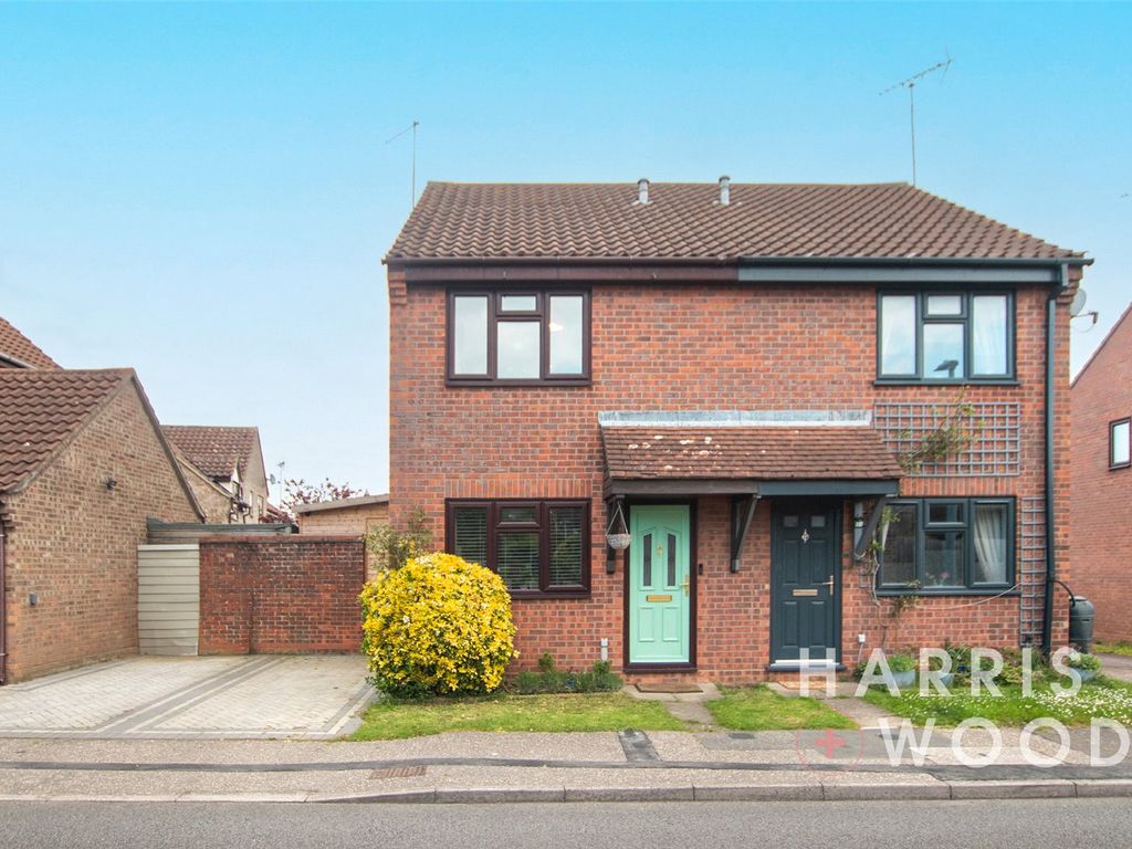 2 bed semidetached house for sale in Pennyroyal Crescent, Witham