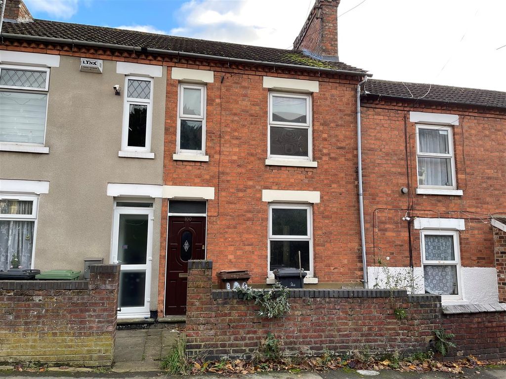 2 bed terraced house for sale in Mill Road, Wellingborough NN8, £