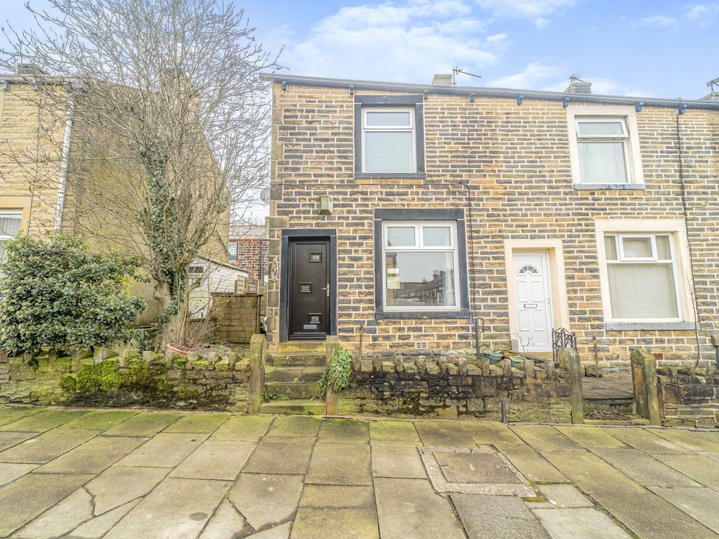 2 bed end terrace house for sale in Cross Street, Briercliffe, Burnley, Lancashire BB10, £90,000