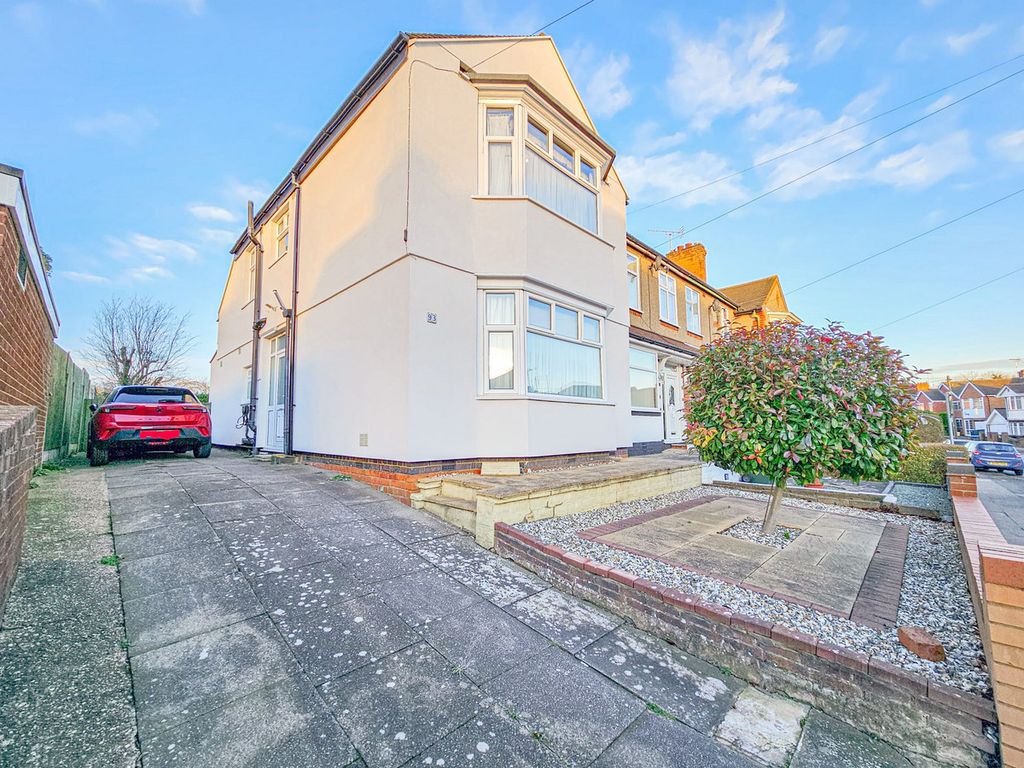 3 bed end terrace house for sale in Belgrave Road, Coventry CV2, £