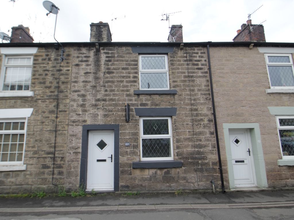2 bed terraced house to rent in High Street West, Glossop, Derbyshire
