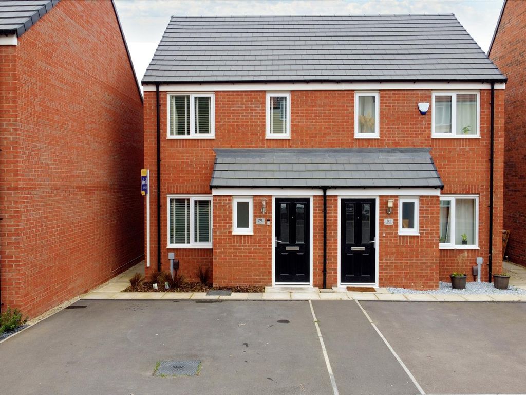 2 bed semidetached house for sale in Slater Way, Ilkeston DE7, £