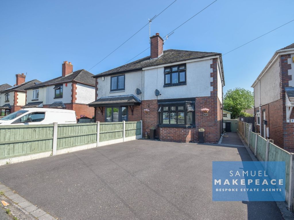 3 bed semidetached house to rent in Brown Lees Road, Brown Lees, Stoke