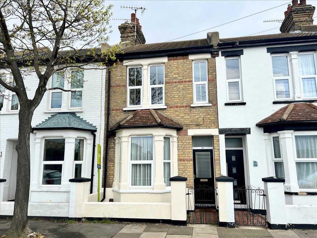 2 bed terraced house for sale in Burnaby Road, Southend On Sea SS1, £