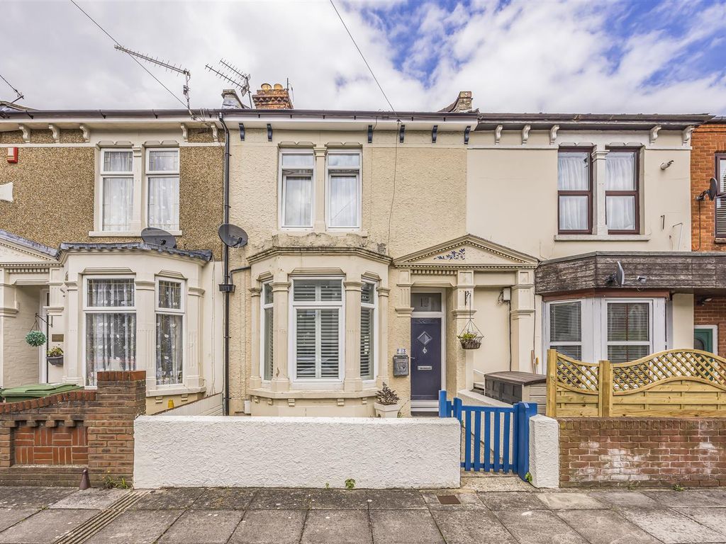3 bed terraced house for sale in Tangier Road, Portsmouth PO3, £290,000