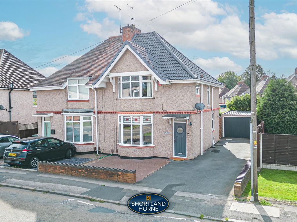 3 bed semidetached house for sale in Abbey Cottages, Willenhall Lane, Binley, Coventry CV3, £