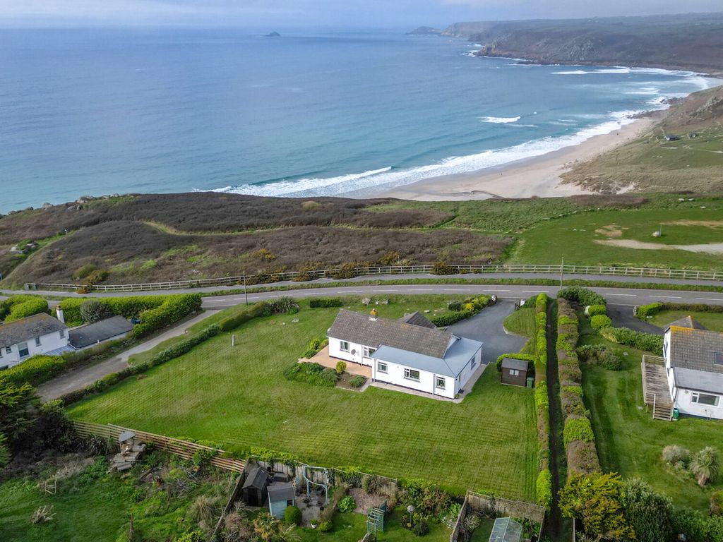 3 bed detached bungalow for sale in Sennen Cove, Penzance TR19, £