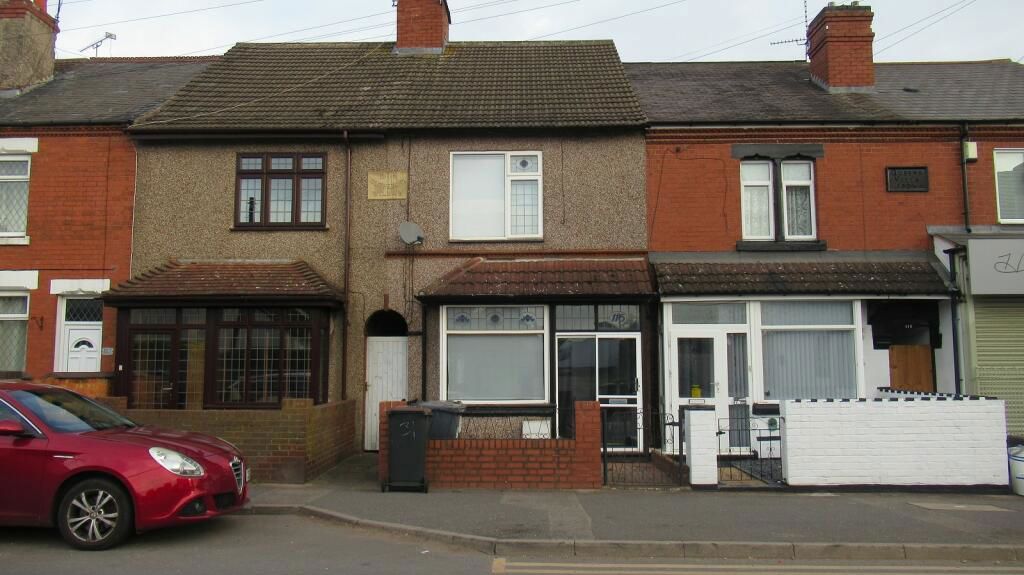 3 bed terraced house for sale in Bulkington Road, Bedworth CV12, £