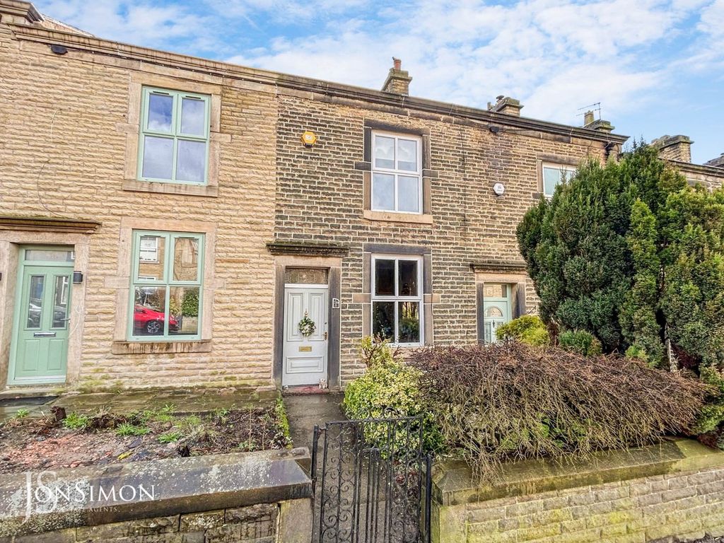 2 bed terraced house for sale in Peel Brow, Ramsbottom, Bury BL0, £