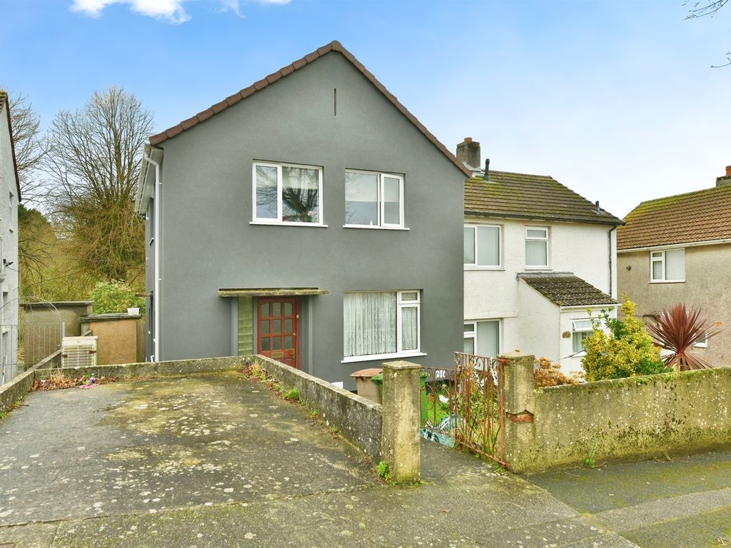 3 bed semidetached house for sale in Hawkinge Gardens, Plymouth PL5, £