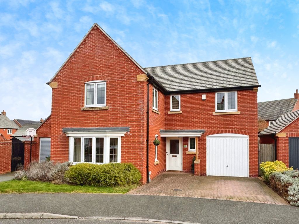 4 bed detached house for sale in Tene Close, Cawston Grange, Rugby CV22