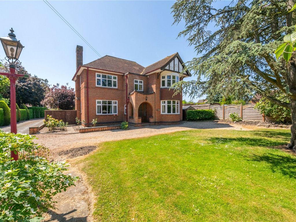 4 bed detached house for sale in Main Road, Anwick, Sleaford