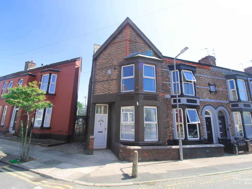 2 bed end terrace house for sale in Bedford Road, Bootle L20, £75,000