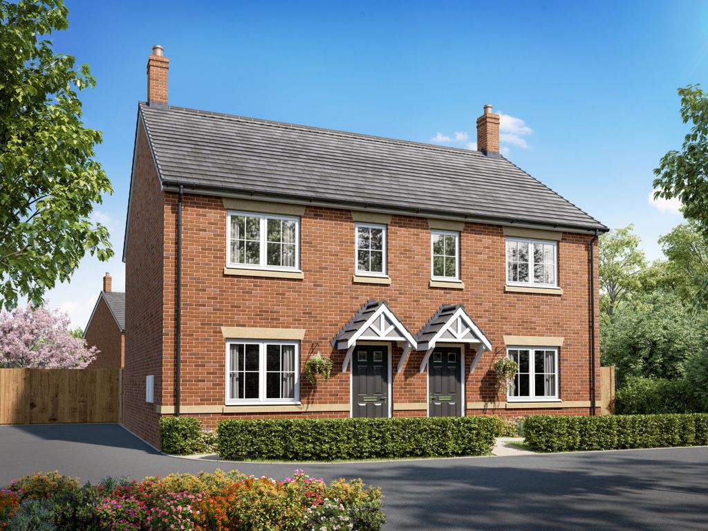 New home, 3 bed semidetached house for sale in Offenham Road, Evesham, Worcestershire WR11 Zoopla