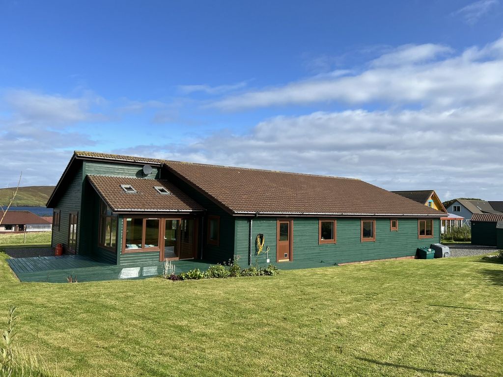 4 bed detached house for sale in Wadbister, Girlsta, Shetland ZE2, £