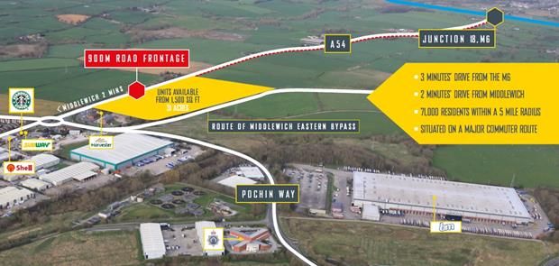 Magnitude, Junction 18, M6, Middlewich, Cheshire CW10  