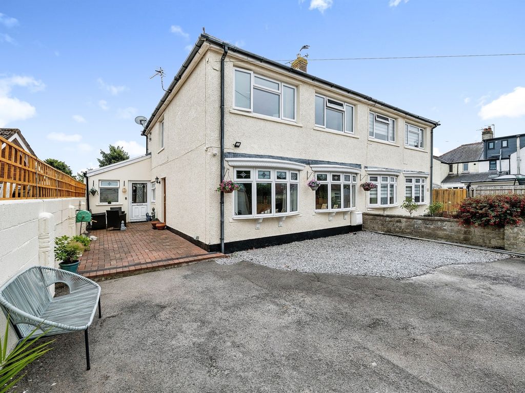 4 bed semidetached house for sale in West Road, Nottage, Porthcawl