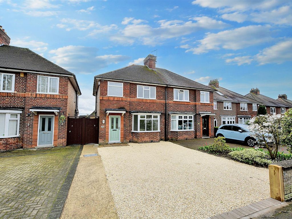 3 bed semidetached house for sale in Longmoor Lane, Breaston, Derby