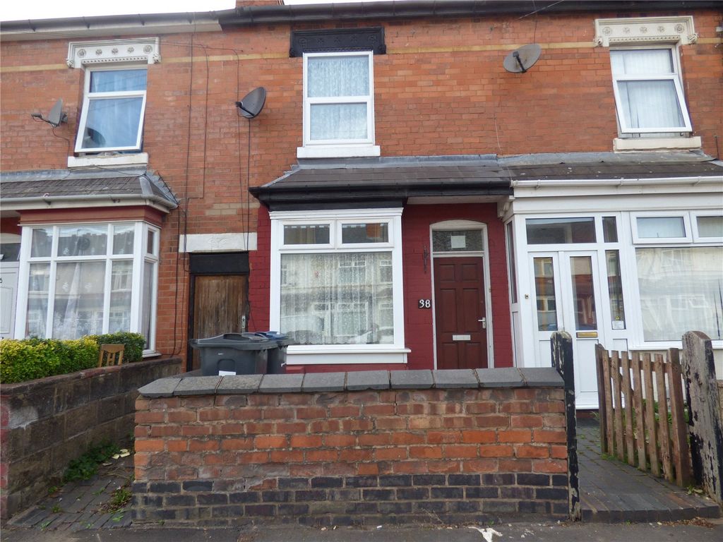2 bed terraced house for sale in Medina Road, Birmingham, West Midlands