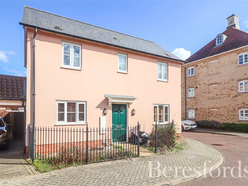 3 bed linkdetached house for sale in Fowler Road, Colchester CO2 Zoopla
