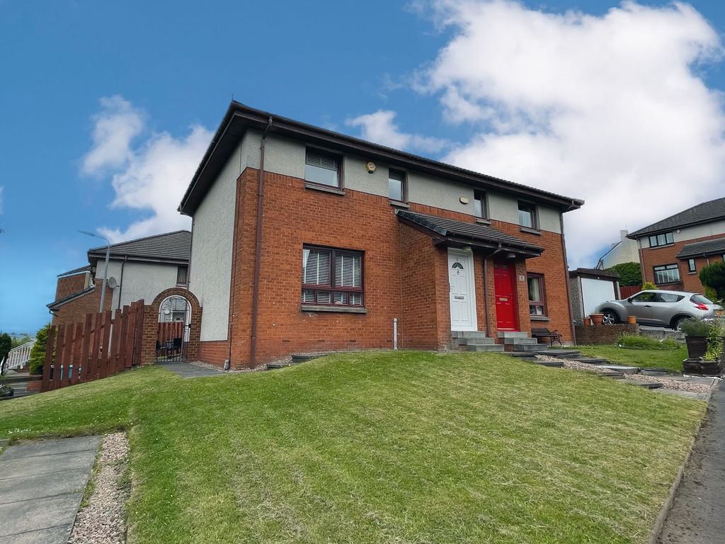 3 bed semidetached house for sale in Rowanwood Crescent, Coatbridge