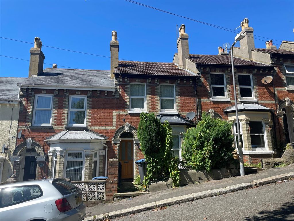 2 bed terraced house for sale in Vale View Road, Dover CT17, £130,000