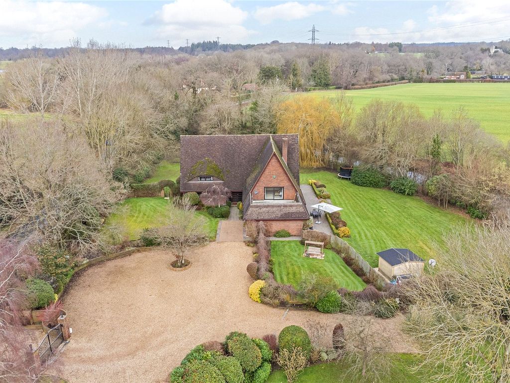 5 bed detached house for sale in Church Lane, Dogmersfield, Hook