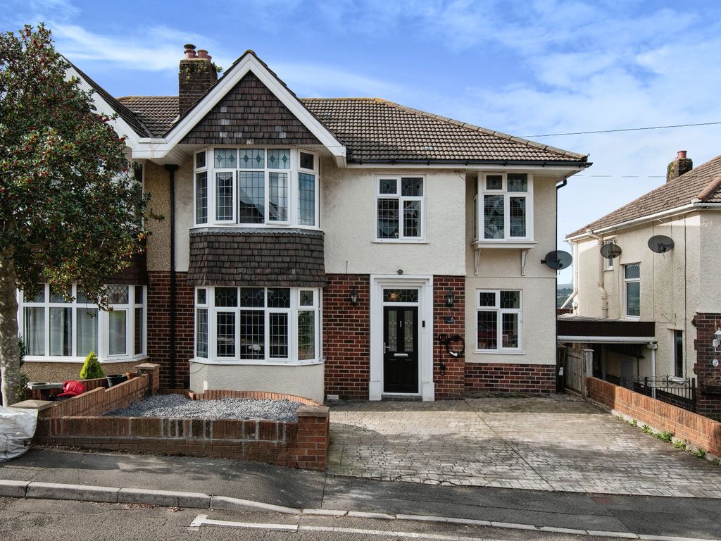 4 bed semidetached house for sale in Alder Road, Neath SA11, £350,000