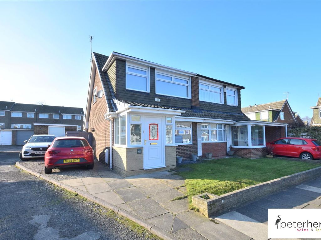 3 bed semidetached house for sale in Scarborough Road, Silksworth