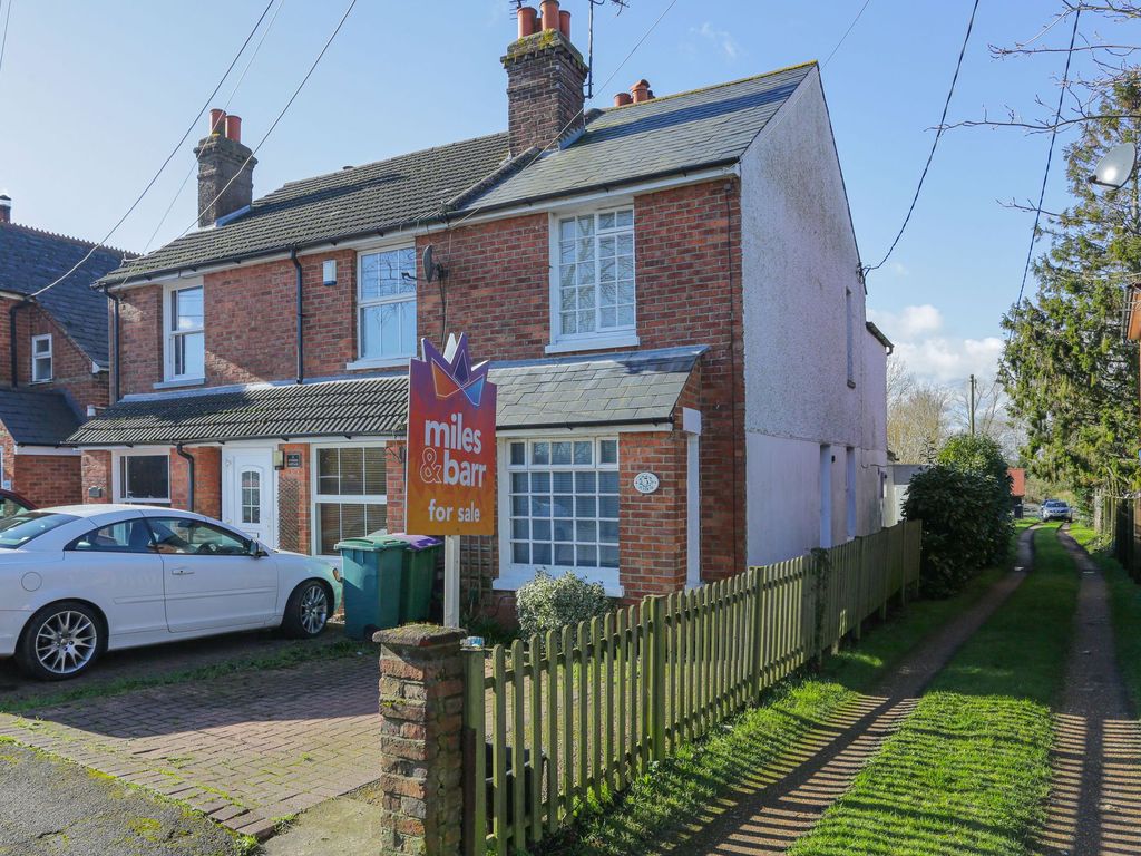 2 bed end terrace house for sale in Stone Street, Westenhanger CT21, £