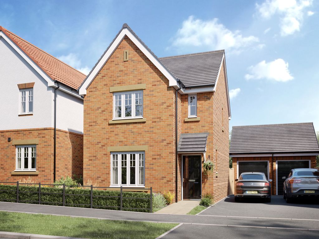 New home, 3 bed detached house for sale in "The Sherwood" at Welbeck
