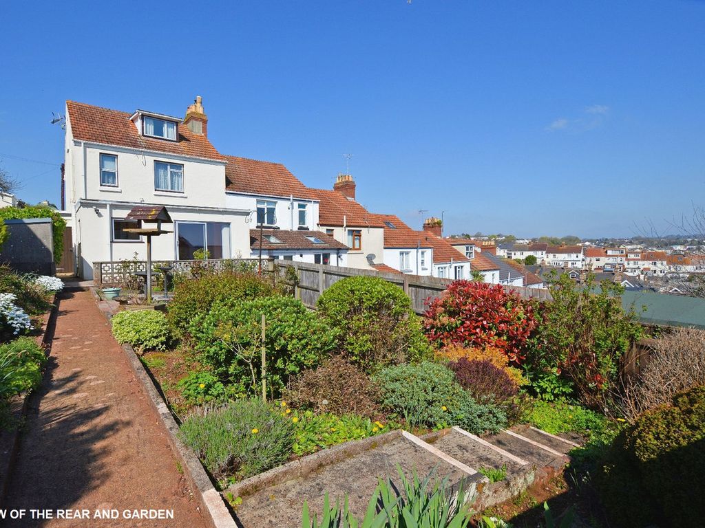 4 bed end terrace house for sale in Burridge Avenue, Torquay TQ2, £