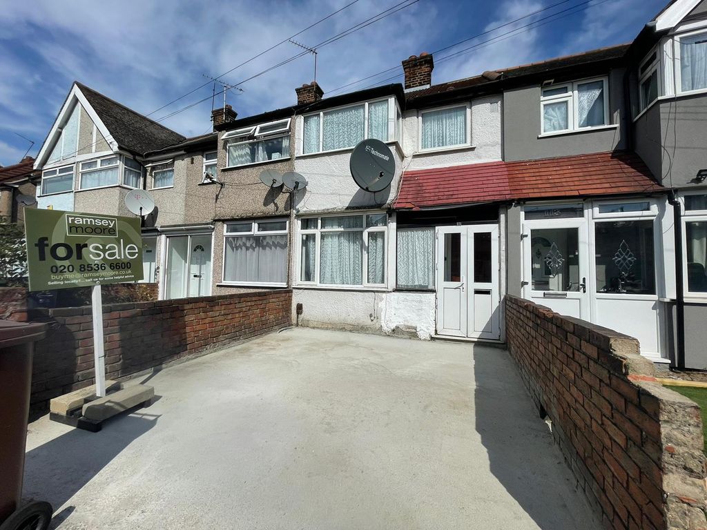 3 bed terraced house for sale in Oval Road North, Dagenham RM10, £