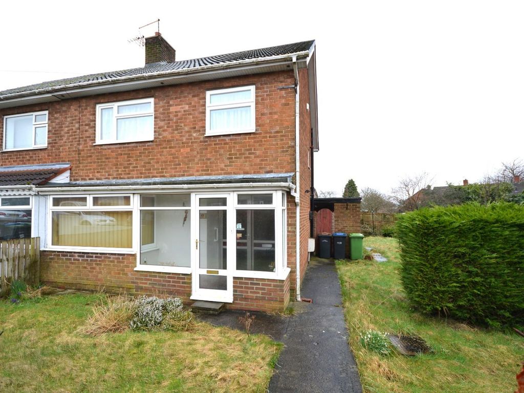 3 bed semidetached house for sale in Coronation Avenue, Shildon DL4, £