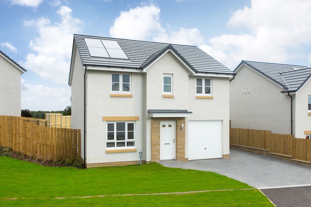 New home, 4 bed detached house for sale in "Fenton" at Cumbernauld Road, Stepps, Glasgow G33, £
