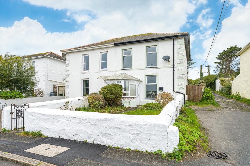 3 bed semidetached house for sale in Clifton Terrace, Hayle, Cornwall
