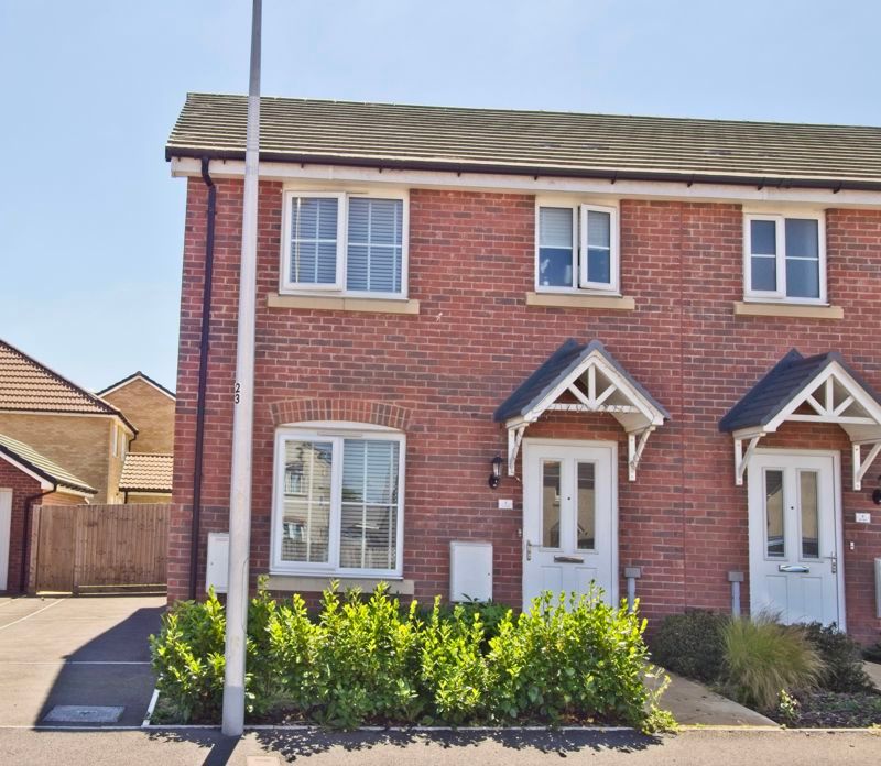 3 bed semidetached house for sale in Bryn Healey, Coity, Bridgend CF35