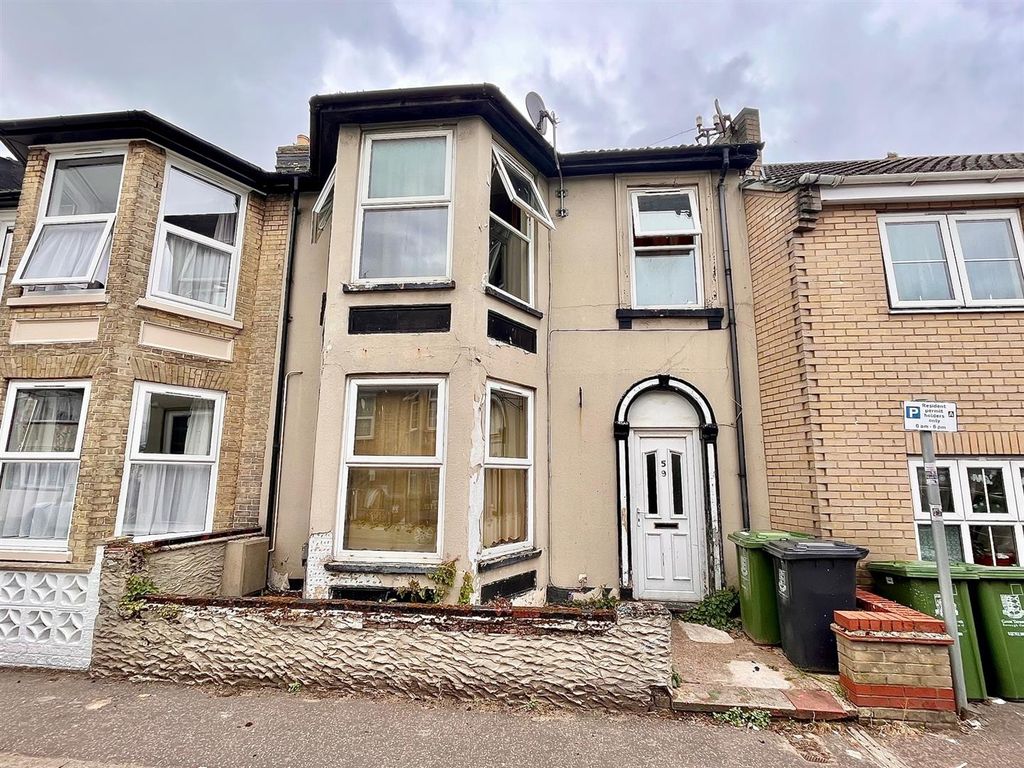 3 bed terraced house for sale in St. Road, Great Yarmouth NR30