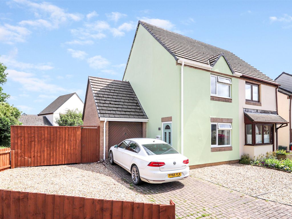 2 bed semidetached house for sale in Town Meadows, Woolsery, Bideford