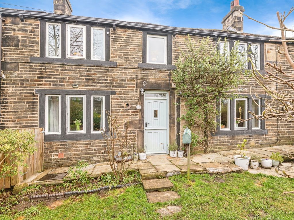 2 bed terraced house for sale in Underbank Old Road, Holmfirth HD9, £