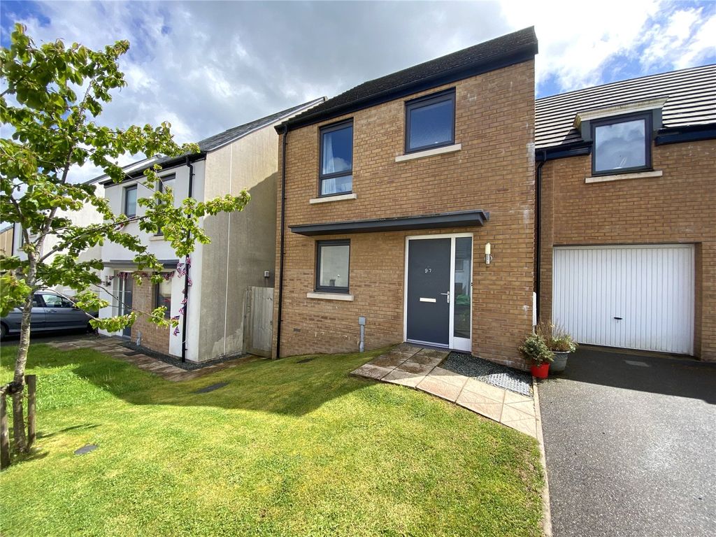 4 bed linkdetached house for sale in Stock Park, Okehampton EX20 Zoopla