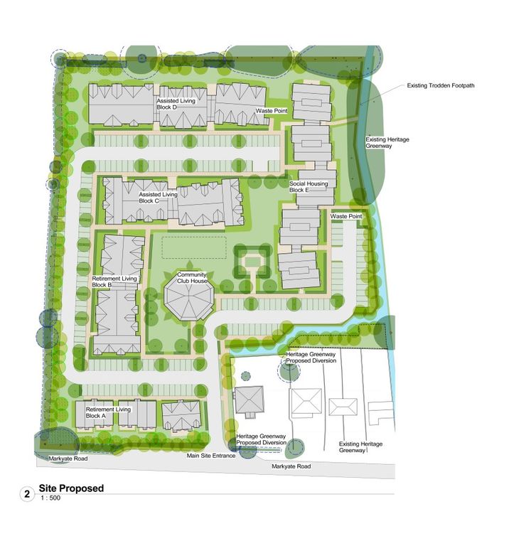 Detached house for sale in Slip End Retirement Village, Markyate Road